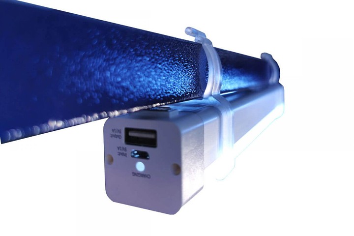 Party šotor z lučko