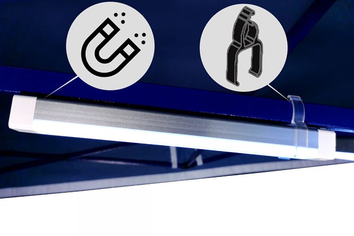 osvetlitev zabavnega šotora